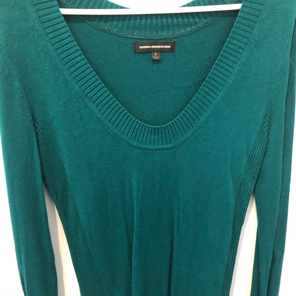 Express Design Studio Green Seeater sz Small - Picture 3 of 6